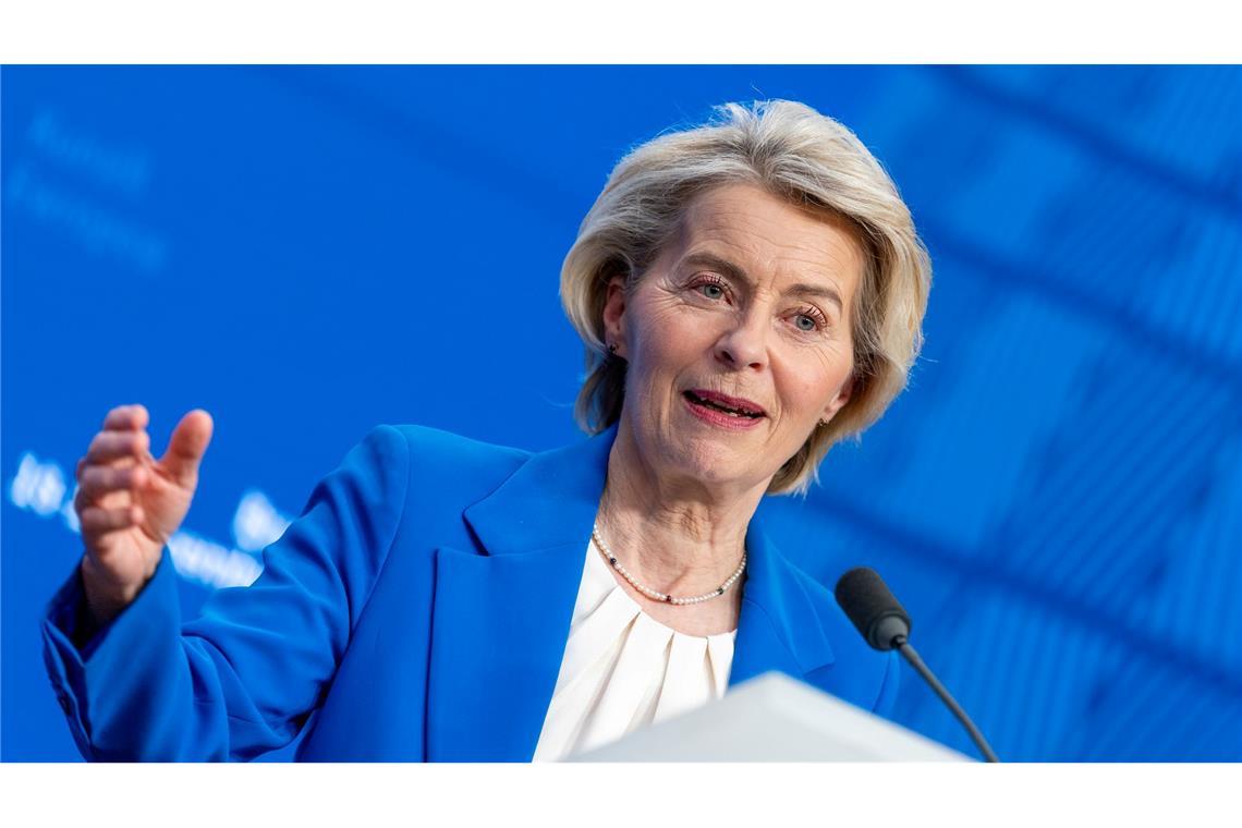 Kündigt die vorläufige Anwendung des neuen Abkommen an: Ursula von der Leyen, Präsidentin der EU-Kommission. (Archivbild)