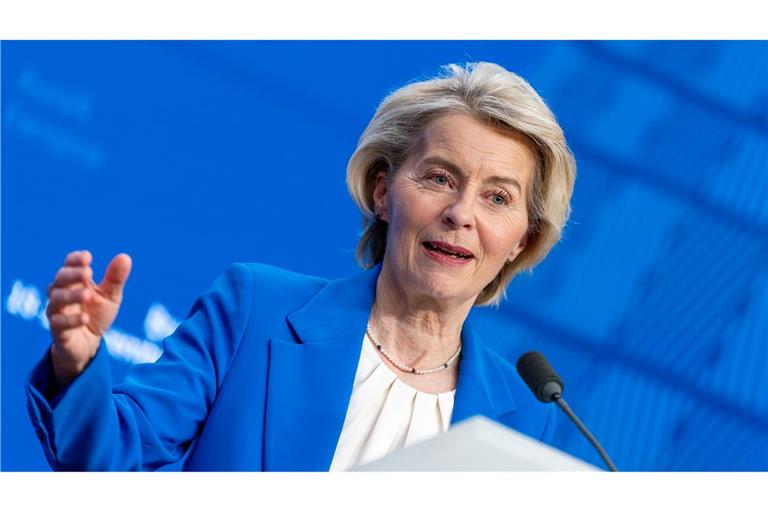 Kündigt die vorläufige Anwendung des neuen Abkommen an: Ursula von der Leyen, Präsidentin der EU-Kommission. (Archivbild)
