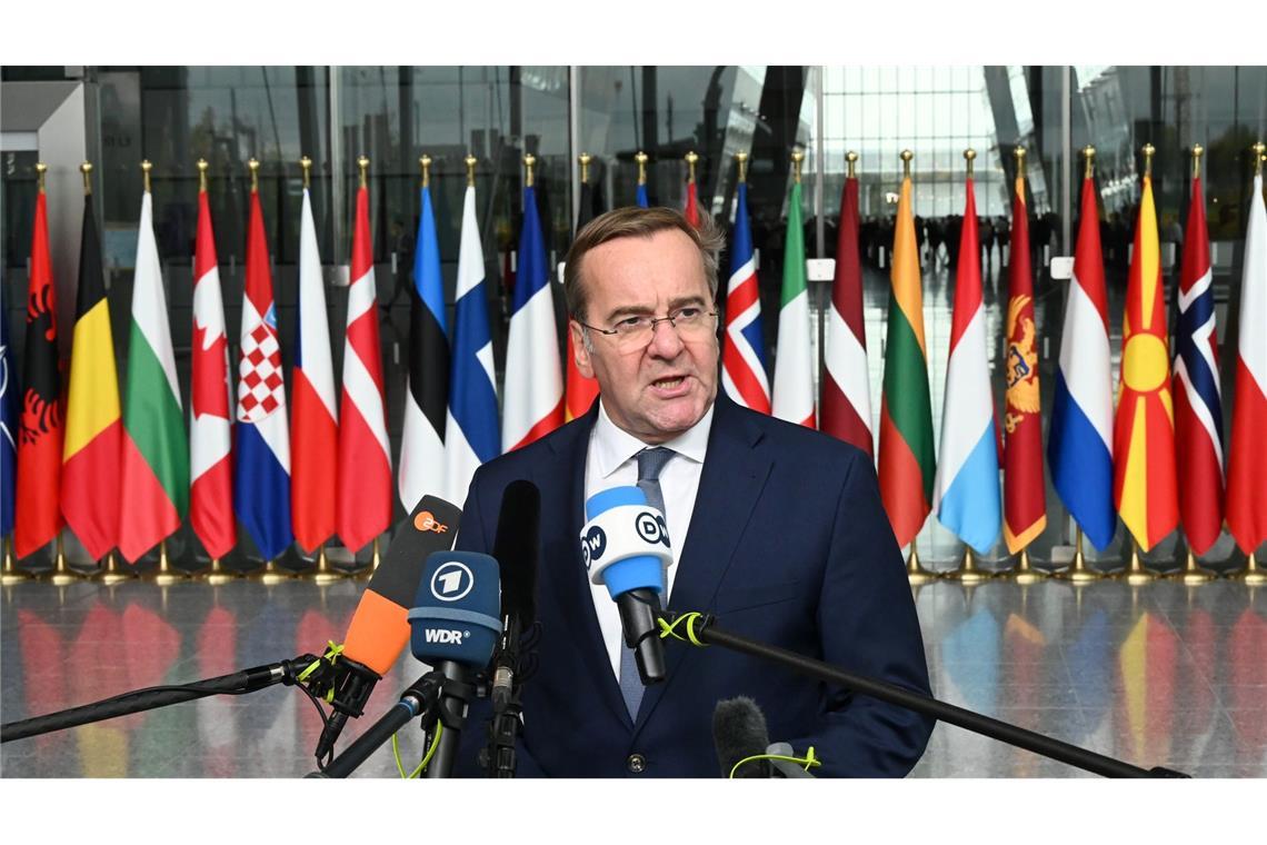 Kündigt einen deutlich stärkeren deutschen Einsatz für den Schutz der Nato-Ostflanke an: Bundesverteidigungsminister Boris Pistorius.