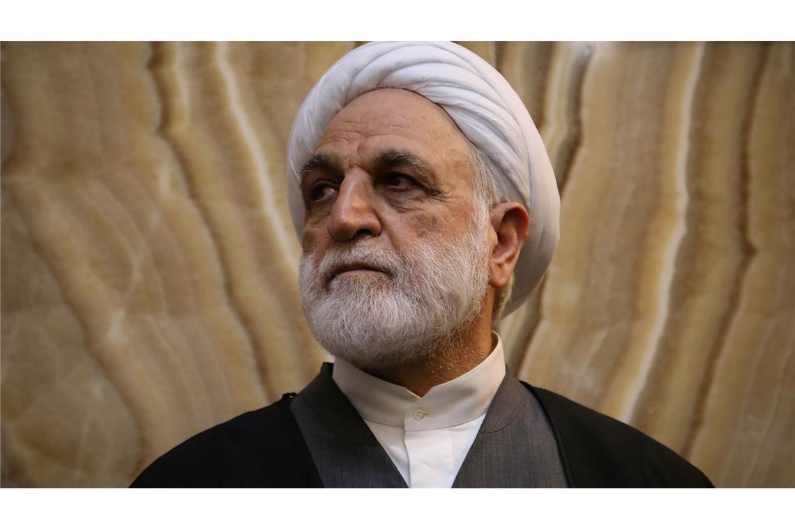 Kündigt hartes Vorgehen gegen Proteste an: Irans Justizchef Gholam-Hussein Mohseni-Edschehi (Archivbild).