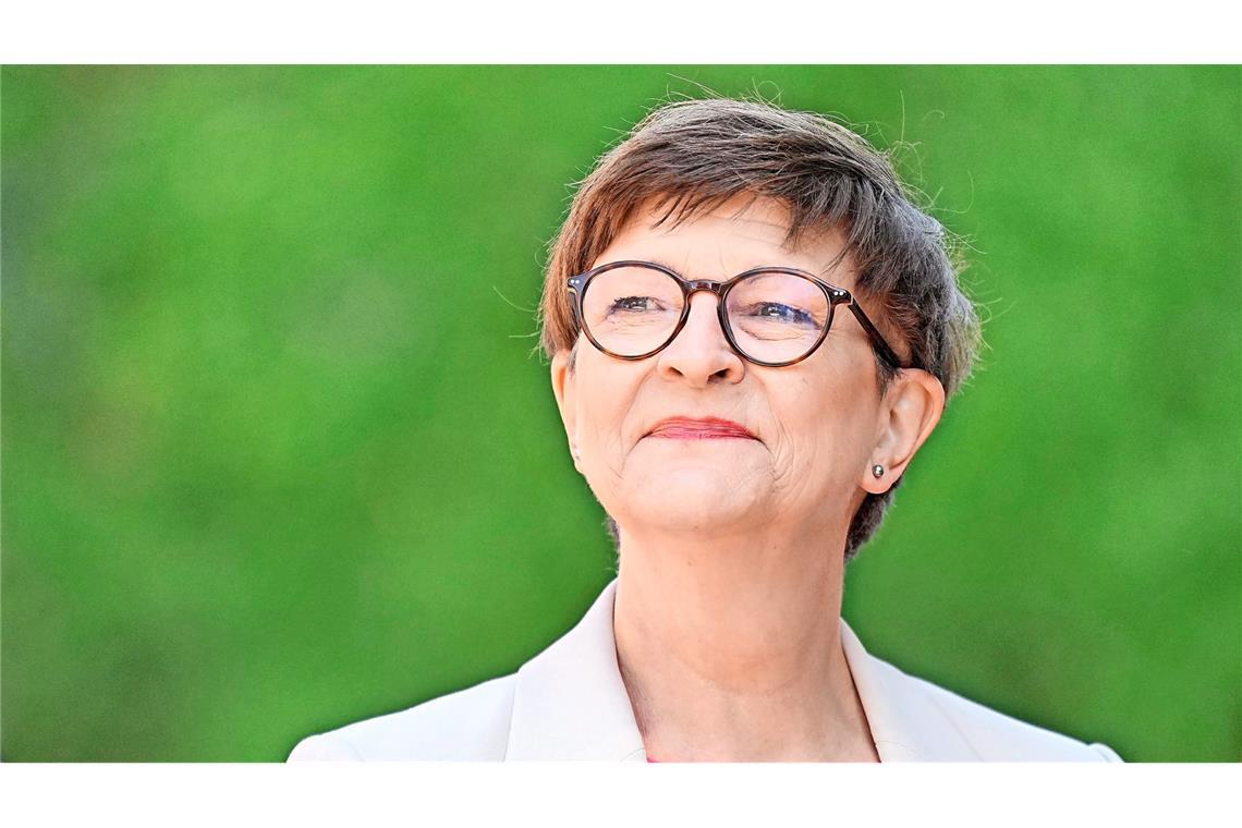 Saskia Esken: „Ich bereue nichts“ Künftig hat sie neue Aufgaben: die bisherige SPD-Chefin Saskia Esken.