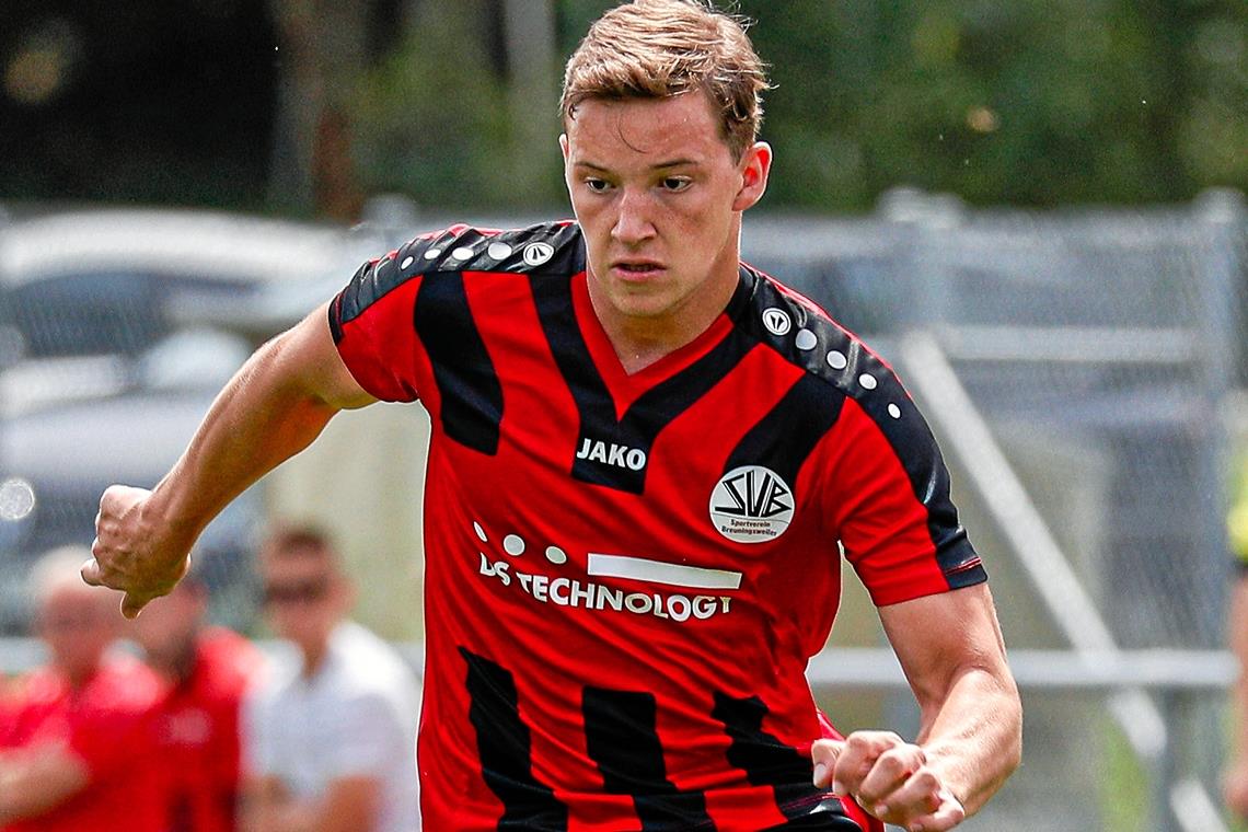 Künftig nicht mehr für Landesligist Breuningsweiler, sondern in der US-College-Liga am Ball: Justin Eisenmann, der als Jugendlicher auch schon das Trikot der TSG Backnang trug. Foto: V. Müller