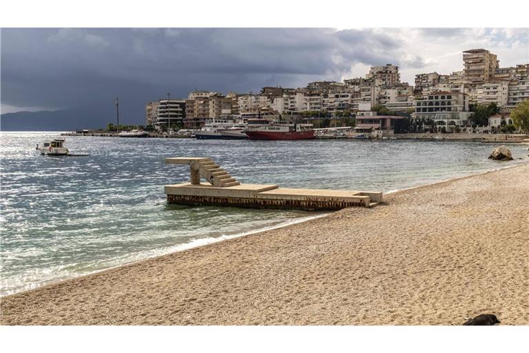 Küstenort Saranda in Albanien.