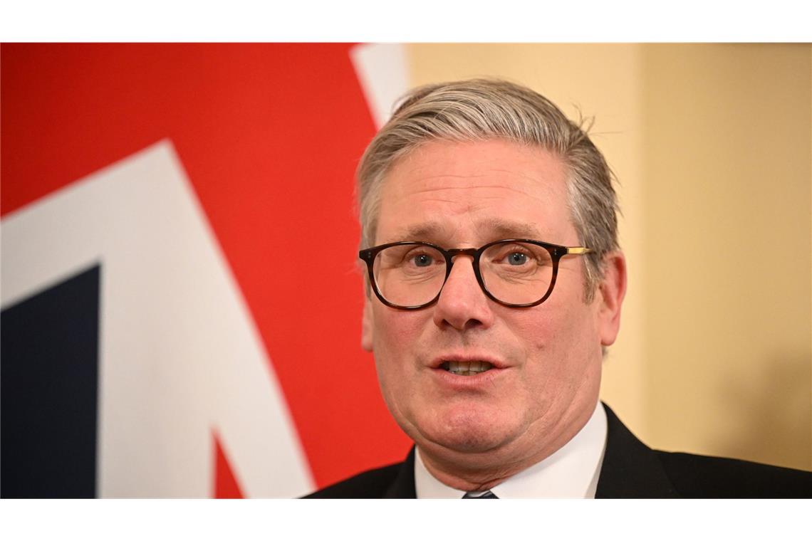 Britischer Premier Starmer zu Besuch in Kiew eingetroffen Kurz vor dem Amtsantritt Donald Trumps trifft sich der britische Premier mit Wolodymyr Selenskyj. (Archivbild)