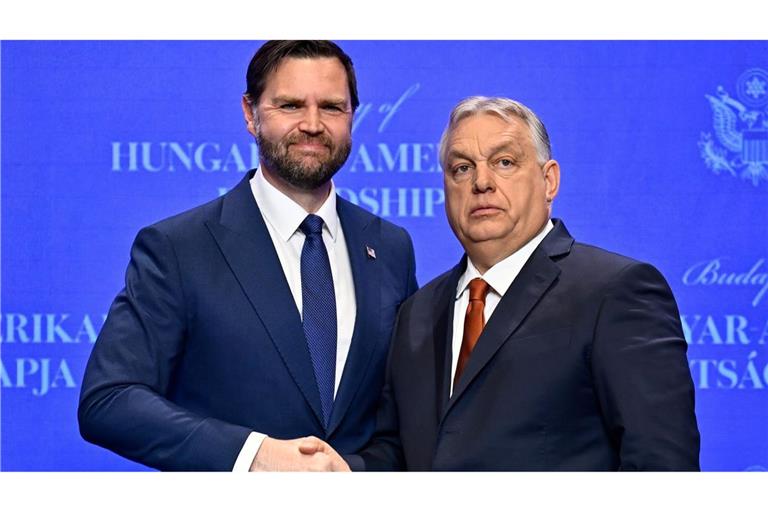 Kurz vor der Wahl: Vance bei Orban
