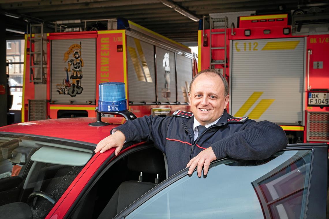 Backnanger Feuerwehrkommandant ist schon wieder weg Kurzes Gastspiel: Feuerwehrkommandant Thomas Rohnacher war nur zwei Jahre in Backnang.