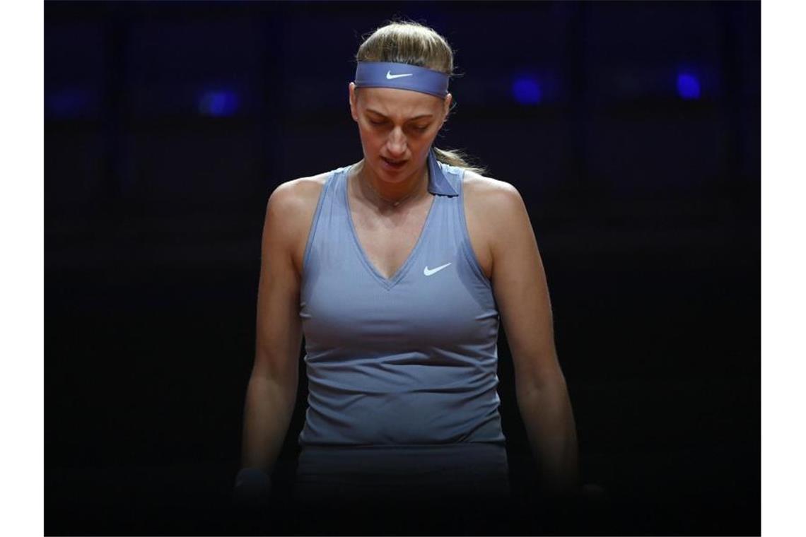 Barty bei Stuttgart-Debüt im Halbfinale - Aus für Kvitova Kvitova (Tschechien): Petra Kvitova. Foto: Marijan Murat/dpa-POOL/dpa