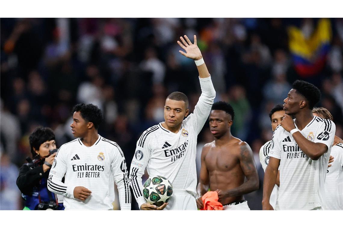 Kylian Mbappé traft drei Mal.