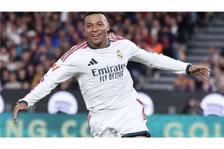 Kylian Mbappé war mit einem Doppelpack der Matchwinner für Real Madrid.