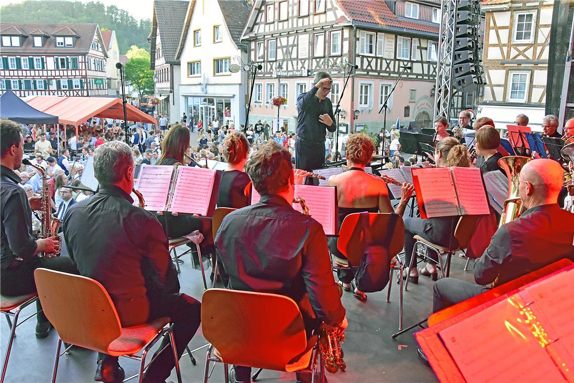 La Filarmonica die Pieve di Soligo aus Italien. Feier zu 60 Jahre Städtepartners...