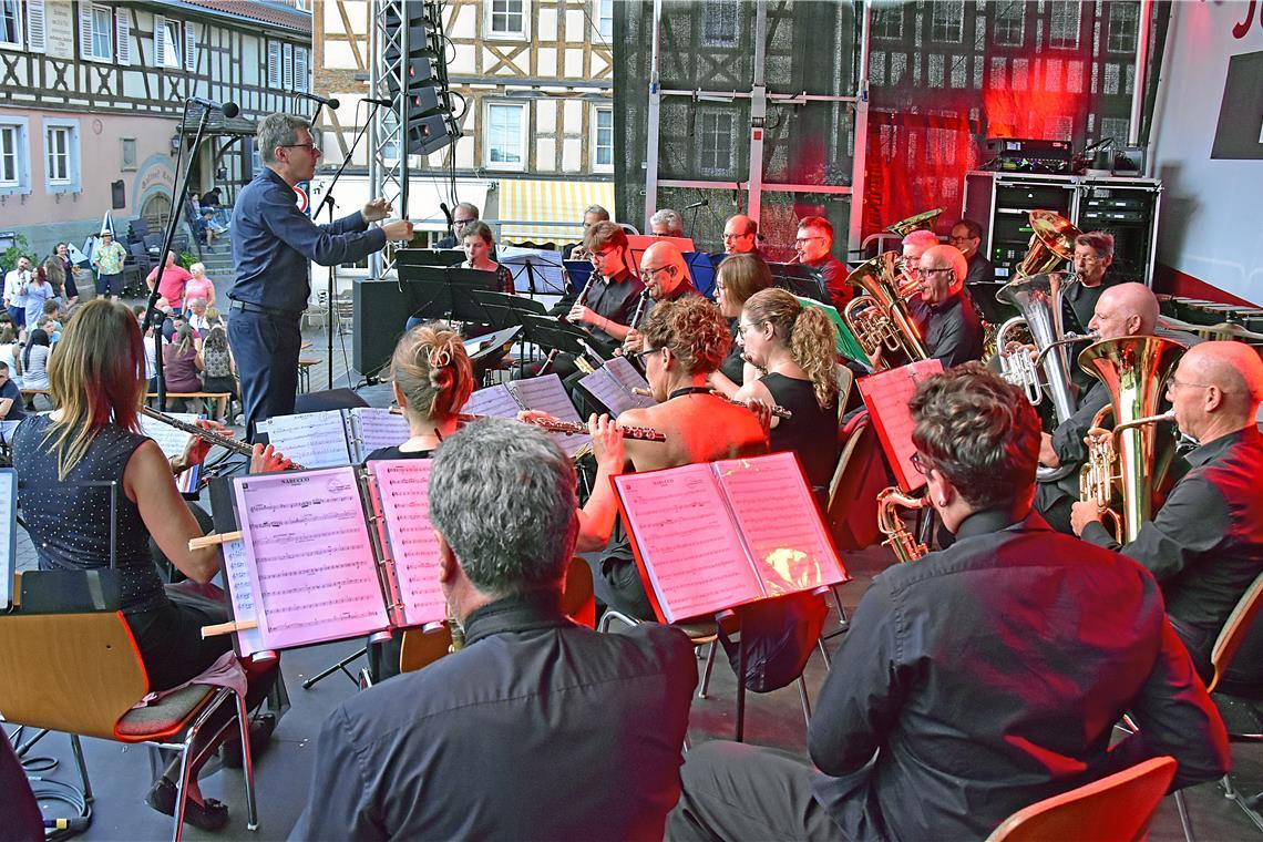 La Filarmonica die Pieve di Soligo aus Italien. Feier zu 60 Jahre Städtepartners...
