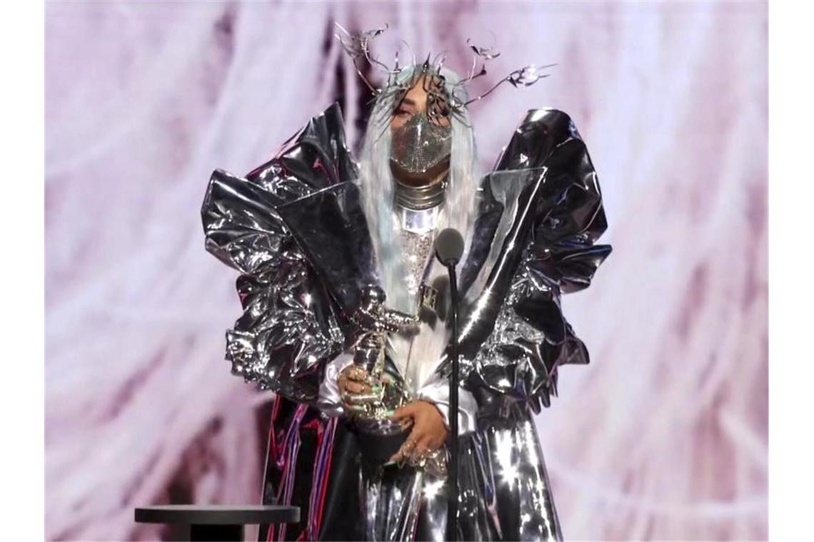 MTV Video Music Awards: Die große Lady Gaga-Show Lady Gaga wurde mit fünf Awards ausgezeichnet. Foto: Uncredited/MTV/AP/dpa
