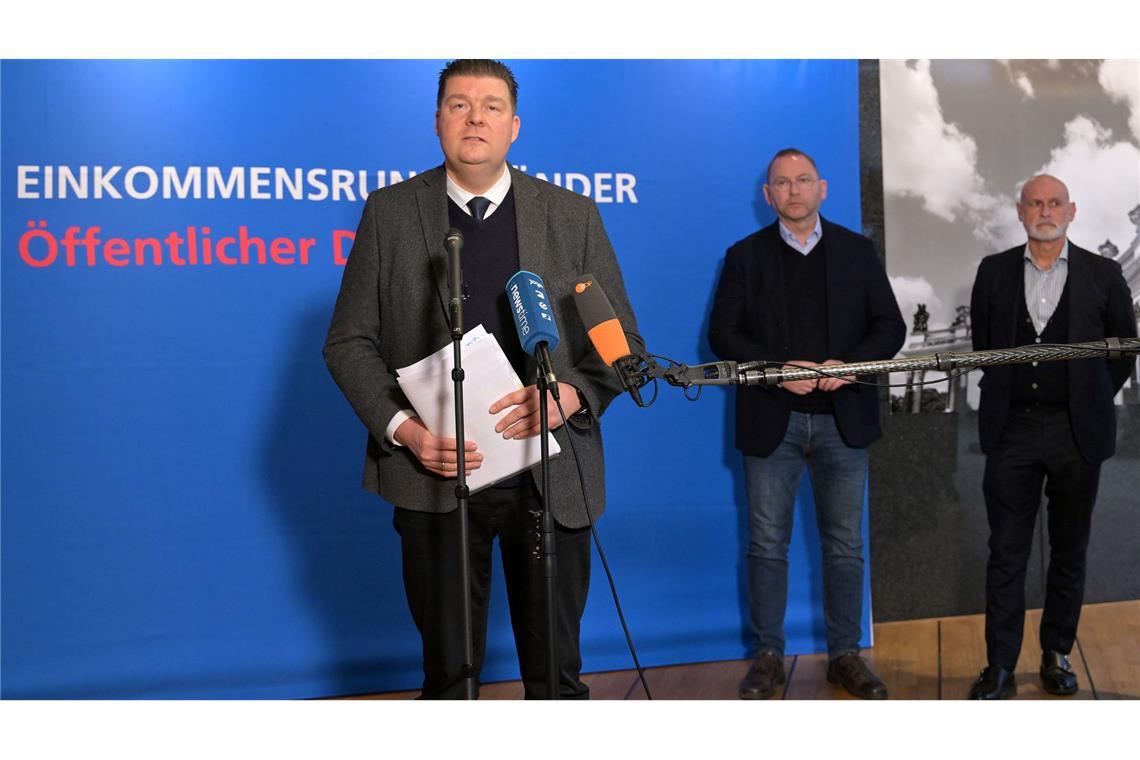 Länder-Verhandlungsführer Andreas Dressel hält den Tarifabschluss für vertretbar.