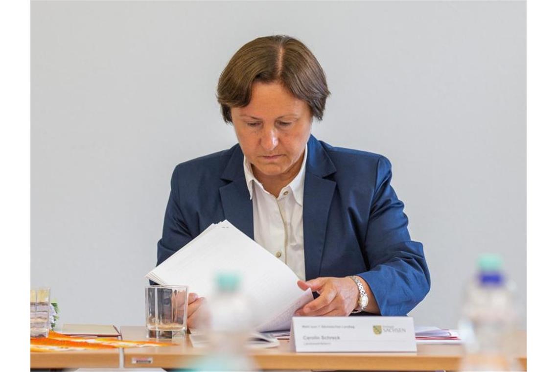 Gauland spricht bei AfD-Debakel in Sachsen von „Tricks“ Landeswahlleiterin Carolin Schreck erklärte nur 18 der 61 geplanten Listenplätze für gültig. Foto: Daniel Schäfer