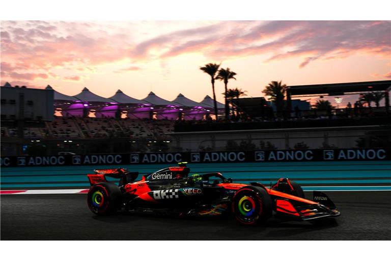 Lando Norris - Erster im Klassement und Schnellster im Training.