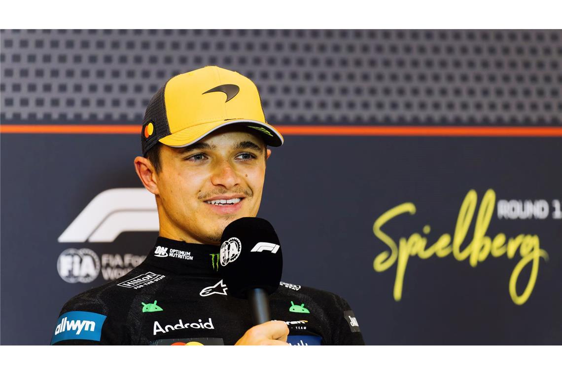 Lando Norris hat nach seinem Kanada-Desaster wieder gute Laune.