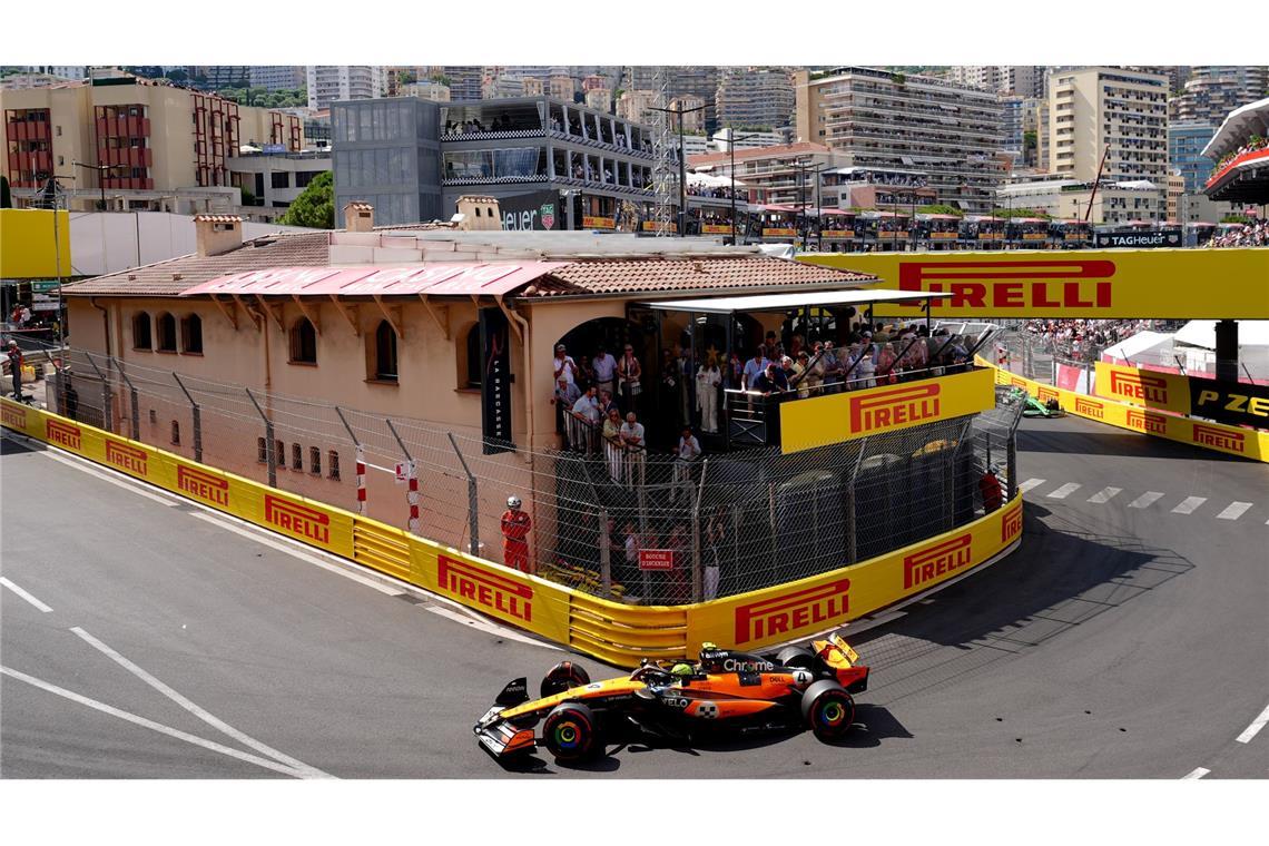 Norris schnappt Leclerc Monaco-Pole weg Lando Norris holt sich den ersten Startplatz.