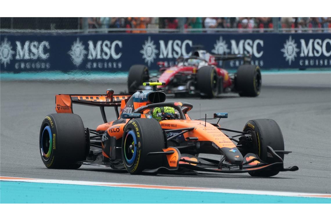 Lando Norris zählt mit McLaren wieder zur Spitze in der Formel 1.