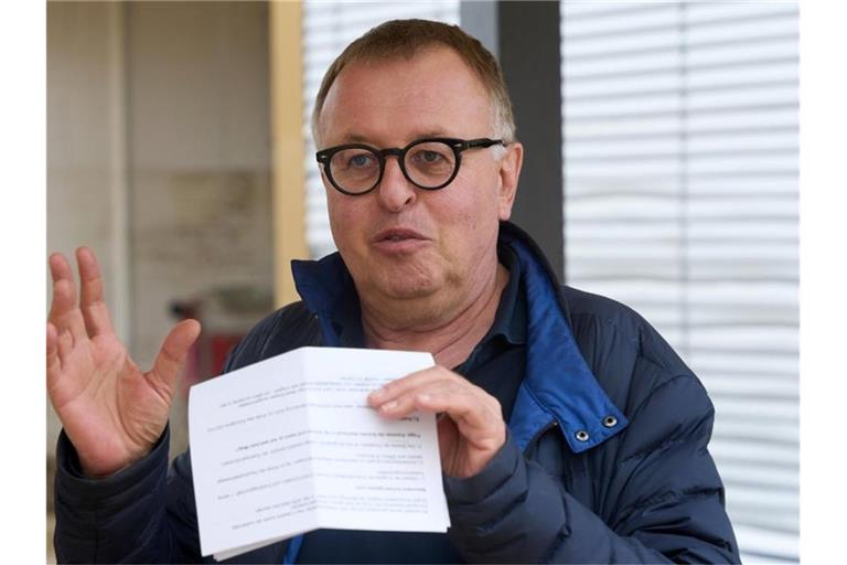 Landrat Jürgen Pföhler ist seit dem 11. August nicht mehr im Dienst. Foto: Thomas Frey/dpa