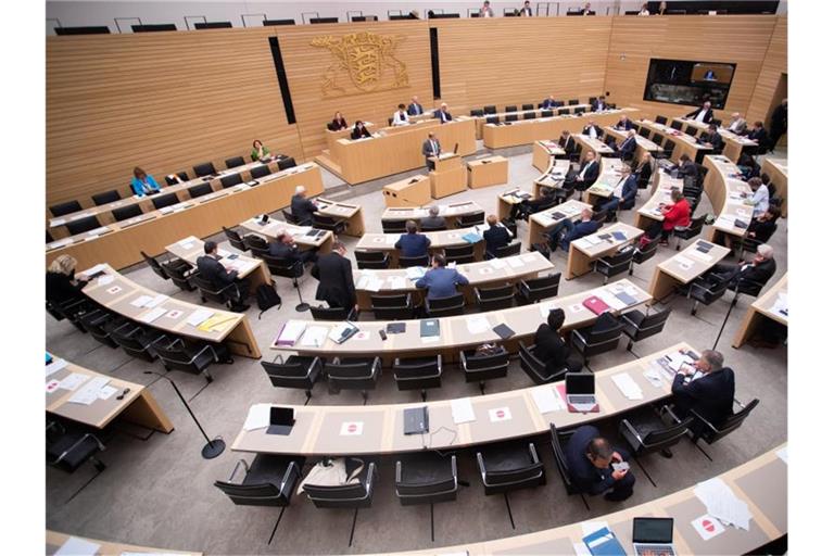 Landtag Baden-Württemberg. Foto: Tom Weller/dpa/Archivbild