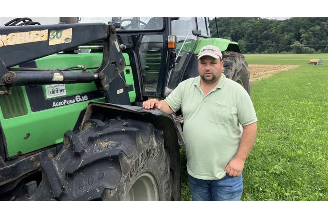 Landwirt und Ersthelfer: Johannes Figel