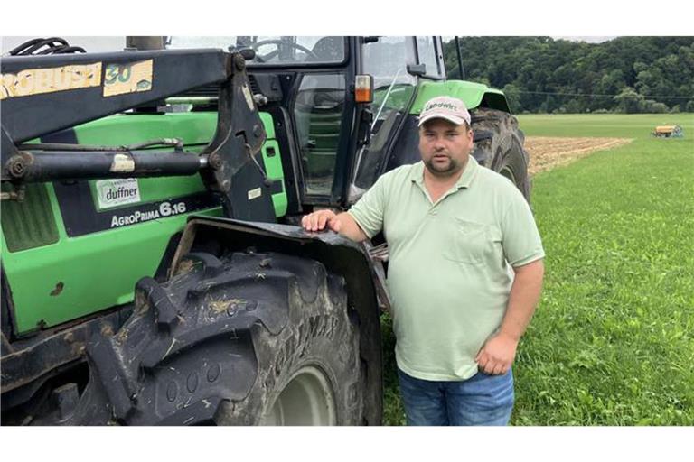 Landwirt und Ersthelfer: Johannes Figel