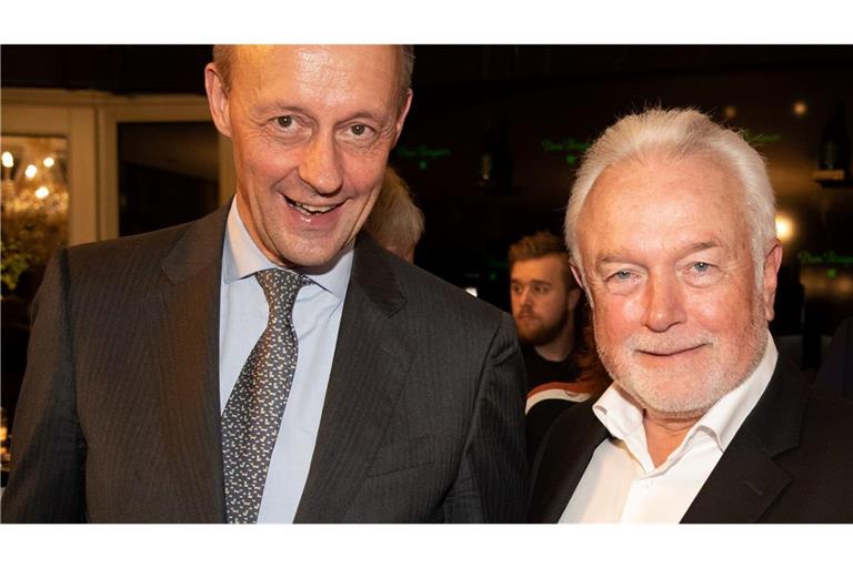 Lange ist's her: Friedrich Merz und Wolfgang Kubicki Seite an Seite. (Archivbild)