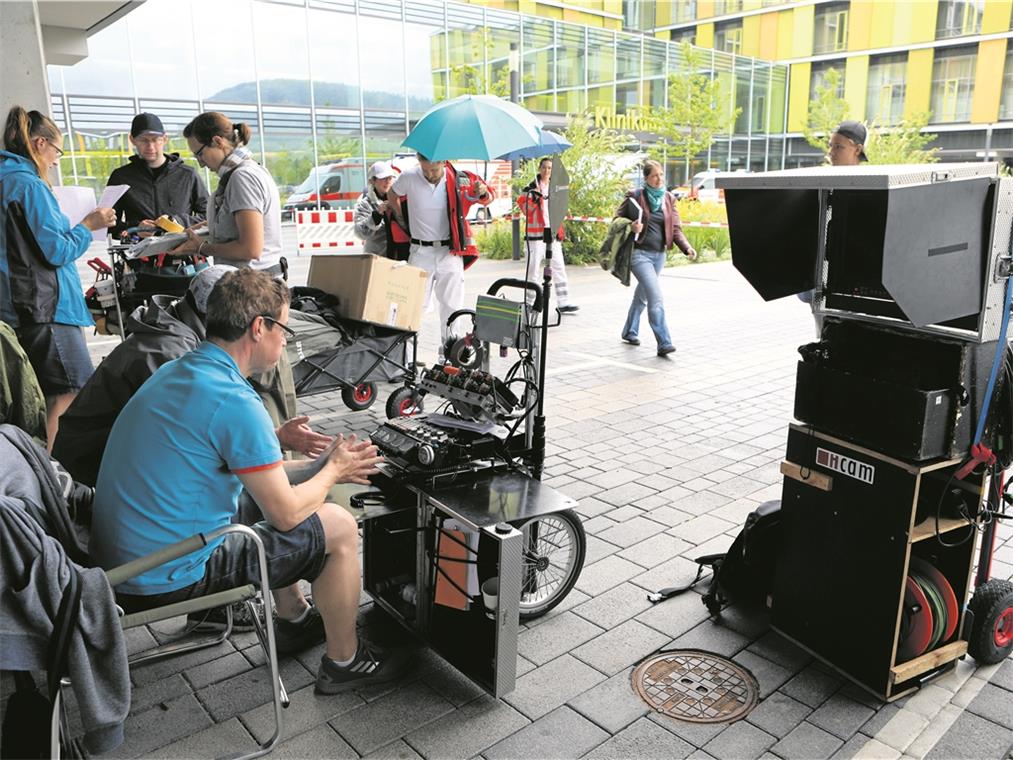 Filmdreh im Klinikum