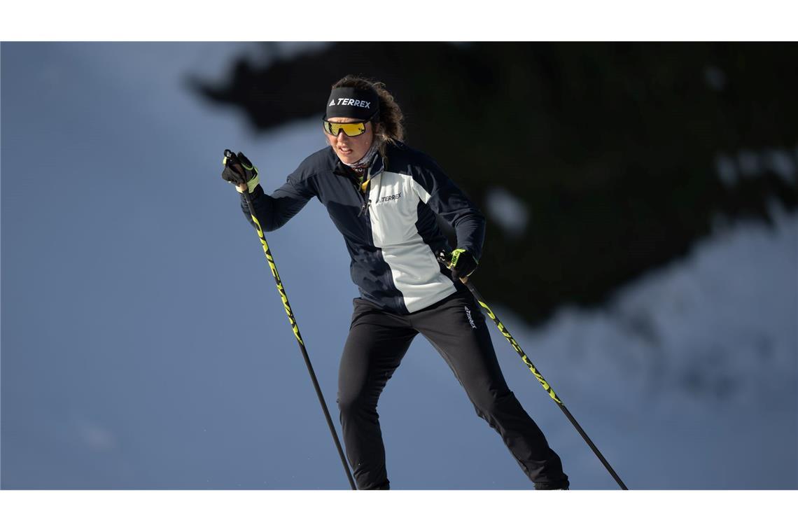 Ex-Biathletin Laura Dahlmeier stirbt bei Bergunglück Laura Dahlmeier ist beim Bergsteigen verunglückt. (Archivbild)