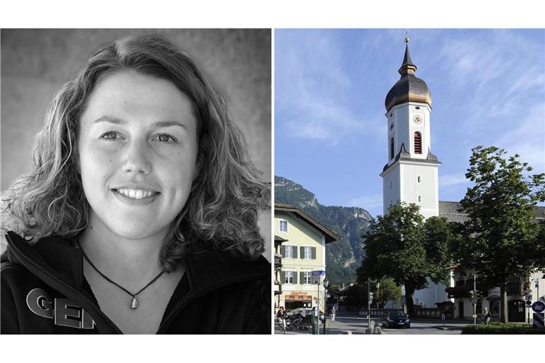 Laura Dahlmeier verunglückte beim Bergsteigen in Pakistan tödlich. In der Kirche Sankt Martin wurde ein Gedenkort für sie errichtet. (Archivfoto)