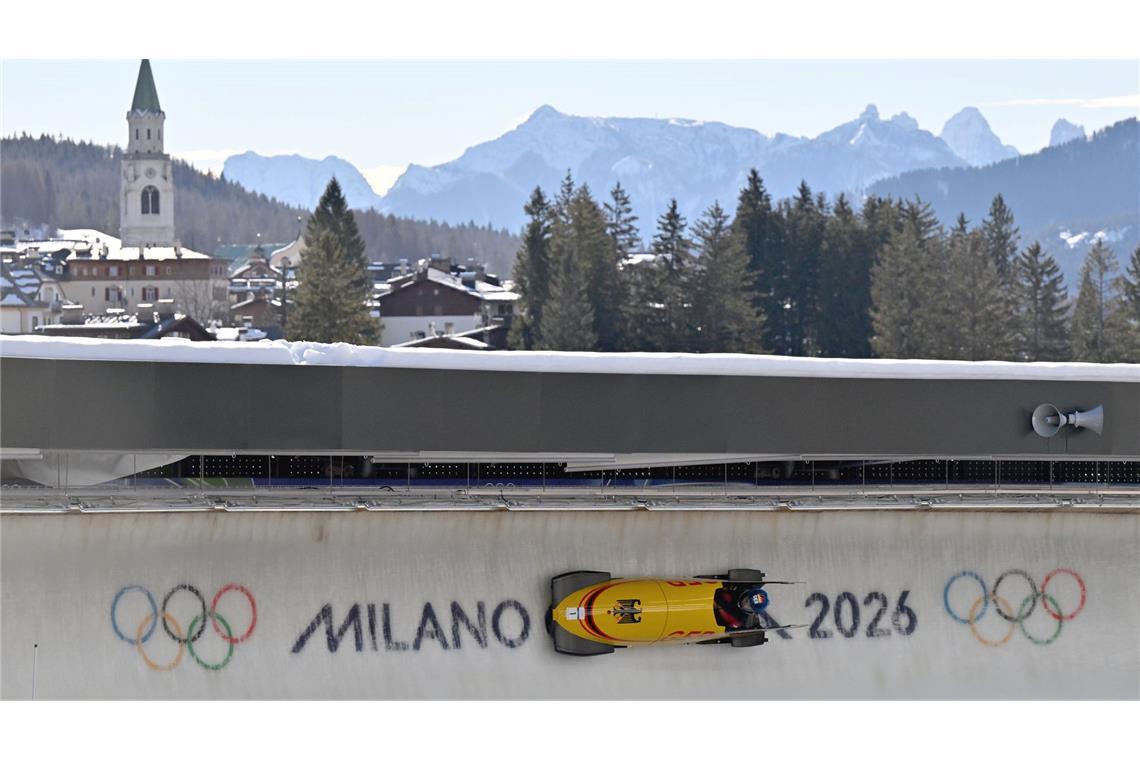 Laura Nolte geht als Favoritin in den zweiten Tag im Monobob.
