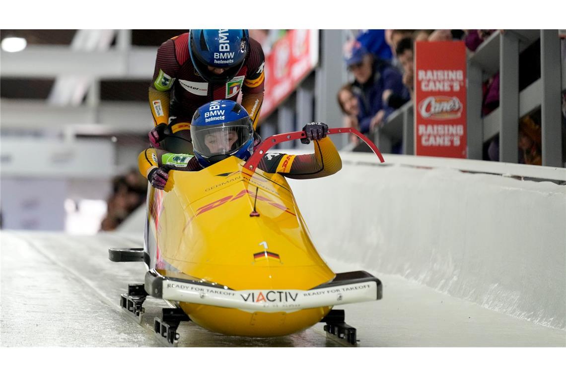 Zweierbob-Olympiasiegerinnen Nolte/Levi holen WM-Gold