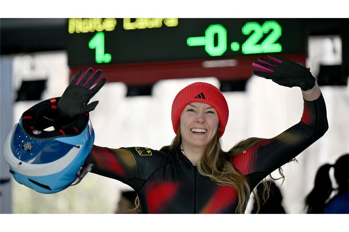 Laura Nolte will mit Deborah Levi auch im Zweierbob Gold holen.