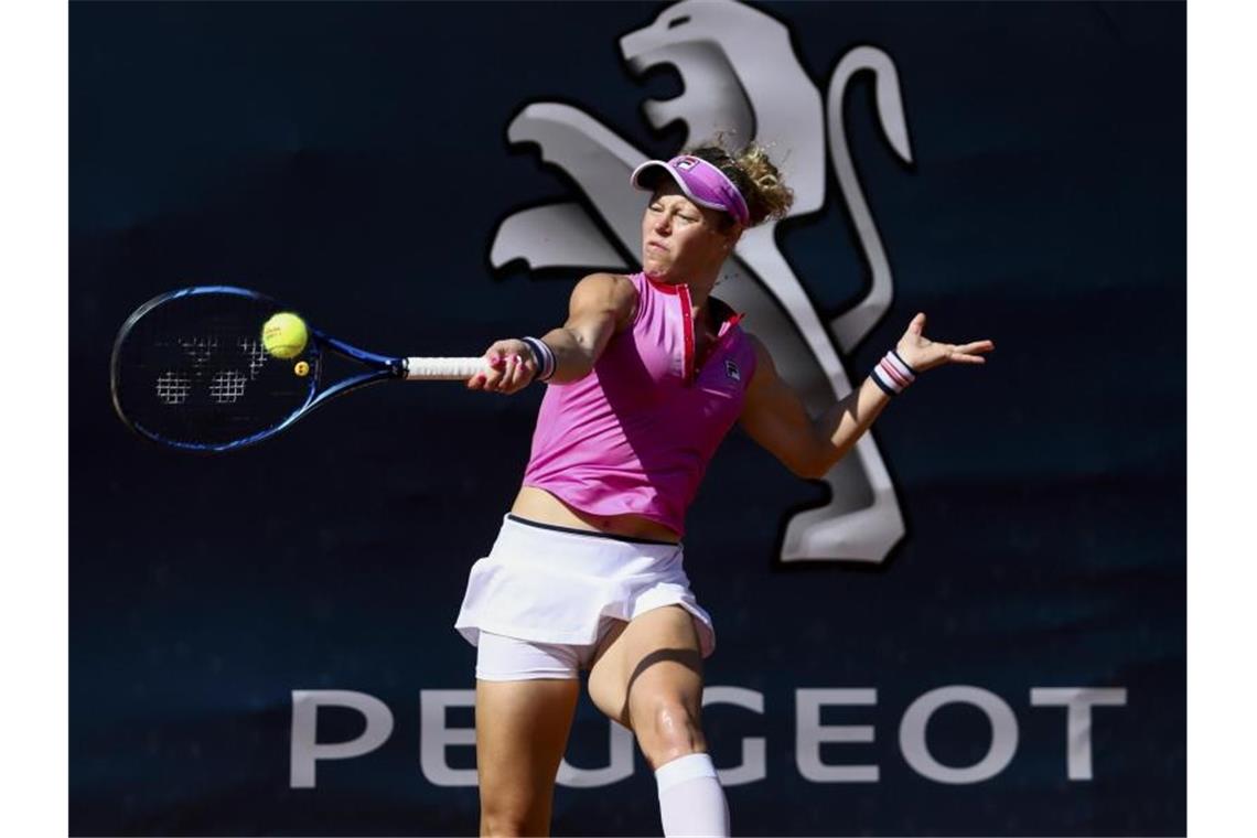 Tennisspielerin Siegemund kritisiert Unklarheit über US Open Laura Siegemund aus Deutschland in Aktion. Foto: -/Palermo Ladies Open/AP/dpa