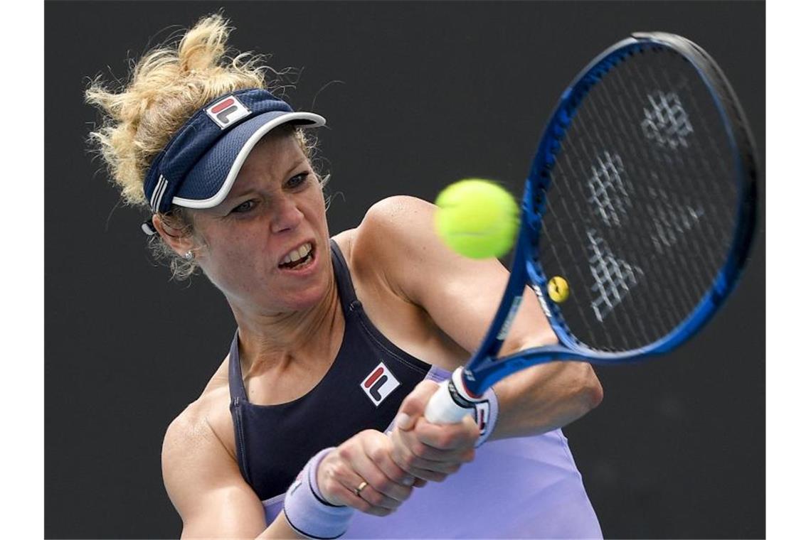 Laura Siegemund ist beim WTA-Turnier in Dubai in der ersten Runde ausgeschieden. Foto: Andrew Brownbill/AP/dpa