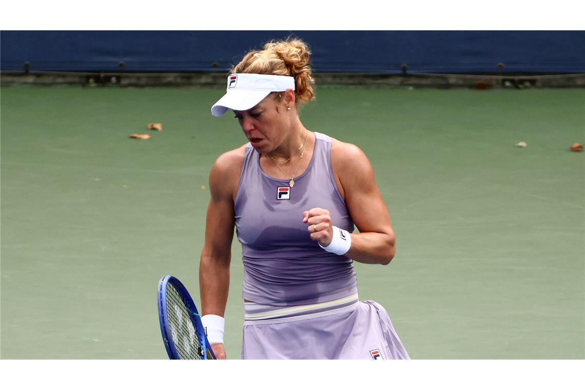 Siegemund bei US Open in Runde drei - Lys gibt auf Laura Siegemund löste bei den US Open auch ihre zweite Aufgabe.