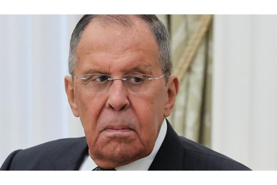 Laut dem russischen Außenminister Sergej Lawrow wird das Goethe-Institut in Russland geschlossen (Archivbild).