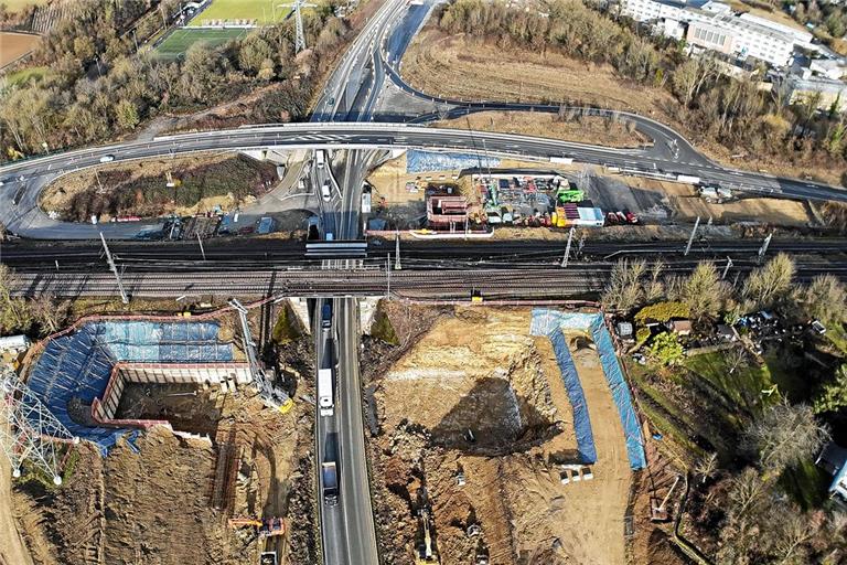 Laut den Bauherren wird die Sperrung nur wenige Wochen anhalten.Foto: Ulrich Maier