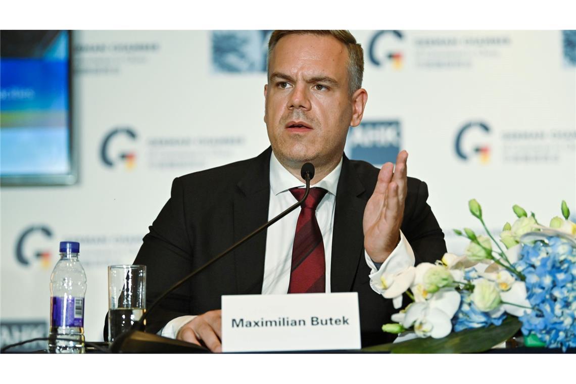 Zollstreit: Chinas Handel mit USA bricht deutlich ein Laut der deutschen Außenhandelskammer sind deutsche Firmen in China weiter verunsichert. (Archivbild)