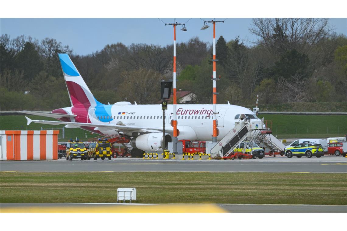 Flugzeug nach Triebwerksproblem in Hamburg gelandet