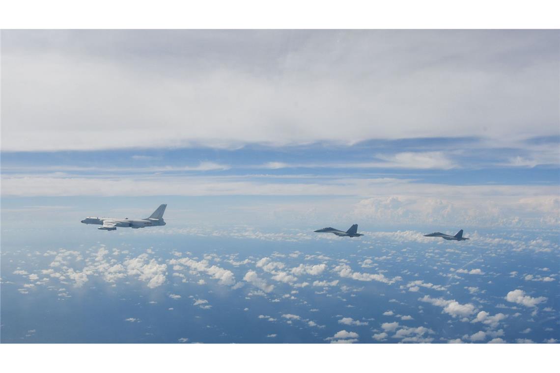 Laut des taiwanischen Verteidigungsministeriums waren dutzende Flugzeuge um Taiwan gesichtet worden. (Archivfoto)