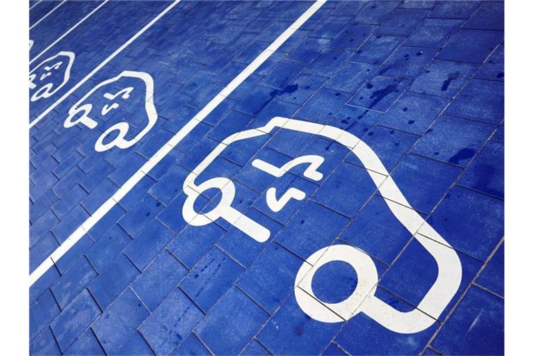 Laut des Verbands der Automobilindustrie hängt Deutschland beim Ausbau der Ladeinfrastruktur für die E-Autos extrem hinterher. Foto: Bernd Thissen/dpa