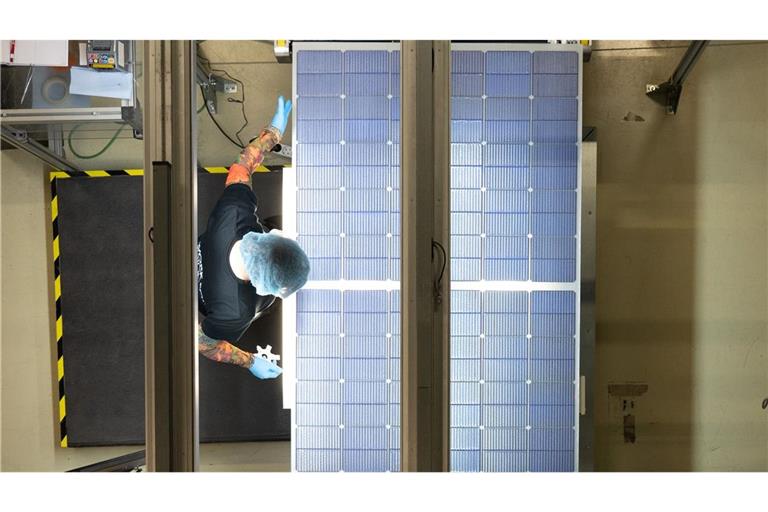 Laut Insolvenzverwalter Flöther gibt es für den Solarmodulhersteller eine Reihe von Interessenten. (Archivbild)
