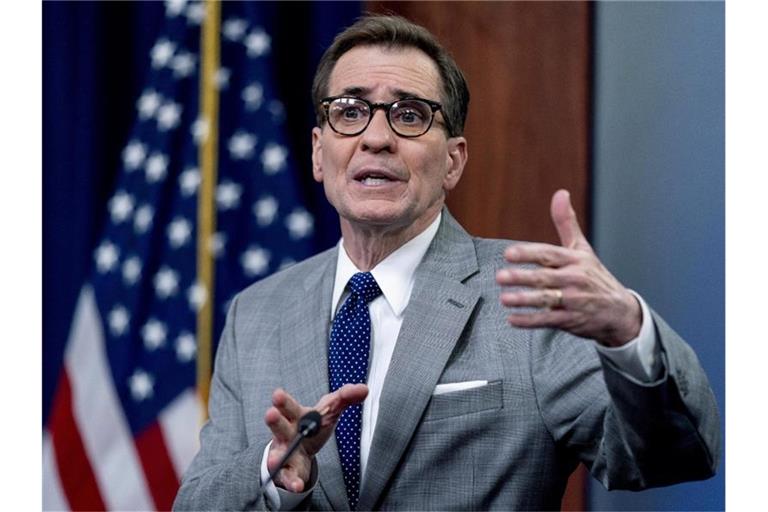 Laut Pentagon-Sprecher John Kirby gehen die USA davon aus, dass Nordkorea ein neues Raketensystem entwickelt. Foto: Andrew Harnik/AP/dpa