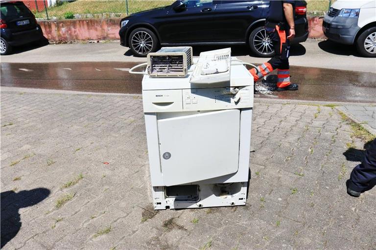 Laut Polizei war ein technischer Defekt die Ursache des Brandes. Foto: 7aktuell.de