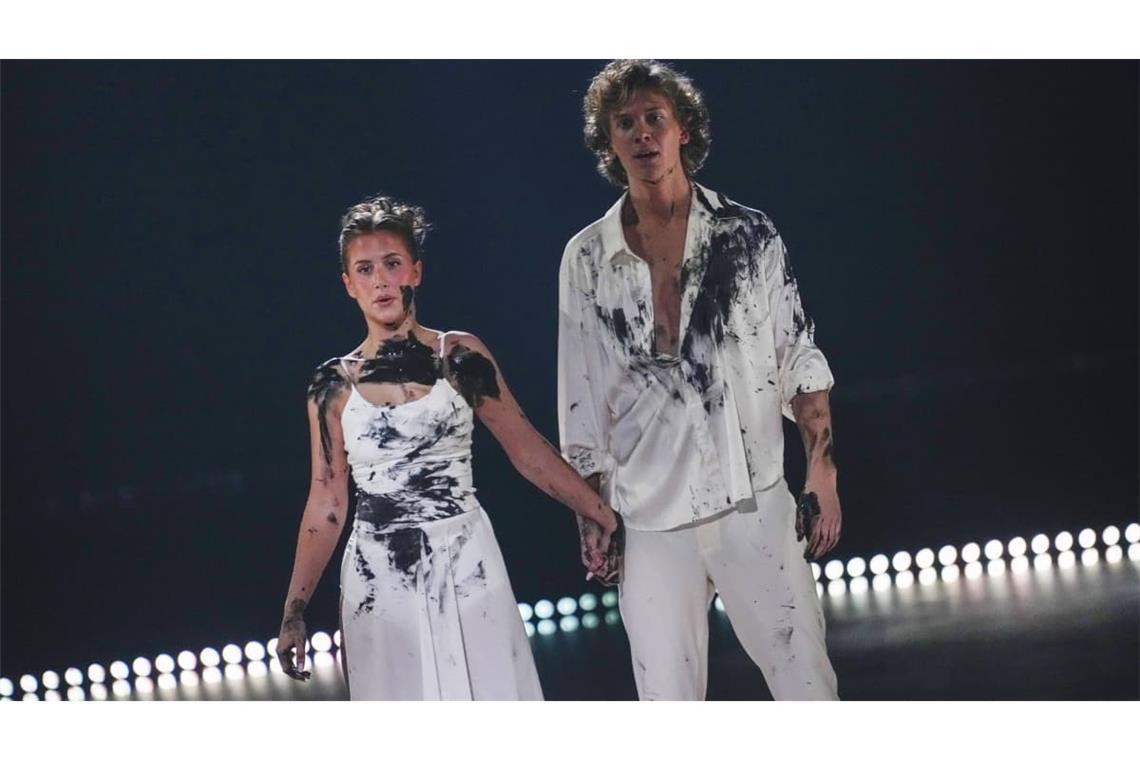 Leah Behn und Andreas Hiim bei ihrem außergewöhnlichen Tanz in der norwegischen Ausgabe von "Let's Dance".
