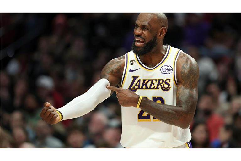 LeBron James gehört nach langer Zeit nicht zur Startformation im All-Star-Spiel der NBA.