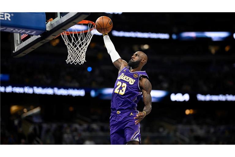 LeBron James hat nun die meisten Spiele in der NBA-Geschichte absolviert.