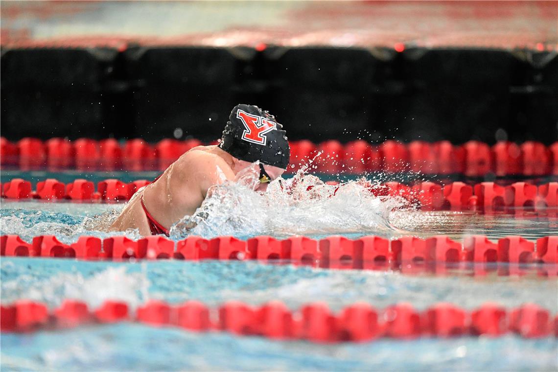 Schwimmerin Chiara Vetter: Beim Heimatbesuch fast aufgestiegen Lebt seit einem Jahr in den USA: Die Auenwalderin Chiara Vetter, die in Sachen Studium und Schwimmen gut unterwegs ist. Fotos: privat