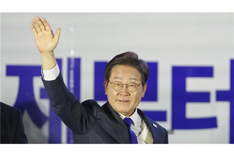 Lee Jae Myung hat die Präsidentenwahl in Südkorea gewonnen.